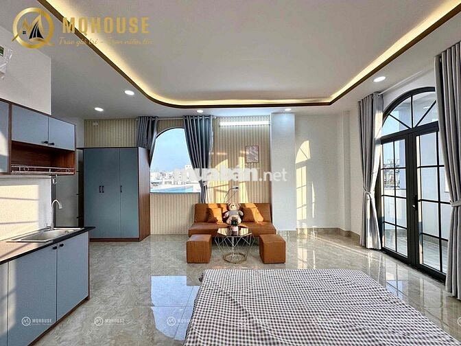 STUDIO BAN CÔNG - DIỆN TÍCH 40m2 - FULL NỘI THẤT - NGAY LÊ VĂN QUỚI