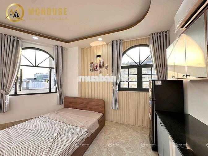 STUDIO BAN CÔNG - DIỆN TÍCH 40m2 - FULL NỘI THẤT - NGAY LÊ VĂN QUỚI
