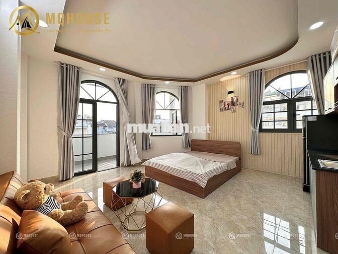 STUDIO BAN CÔNG - DIỆN TÍCH 40m2 - FULL NỘI THẤT - NGAY LÊ VĂN QUỚI