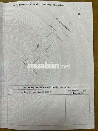 chủ chào bán lô đất mặt tiền đường 7m5 nguyễn khắc cần gần lý nhật qu