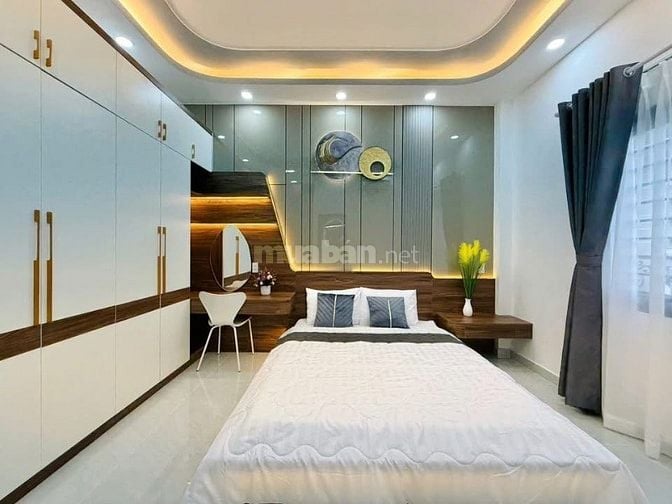 ⭐️Nhà 3 Lầu DT:5x13m, tuyệt đẹp Cao cấp hẻm xe hơi 6m Quang Trung, P14