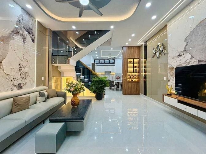 ⭐️Nhà 3 Lầu DT:5x13m, tuyệt đẹp Cao cấp hẻm xe hơi 6m Quang Trung, P14