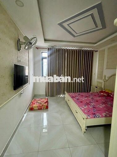 Bán nhà 1 xẹt Vườn Lài, nhà 4 tầng, hẻm thông to hơn con đường
