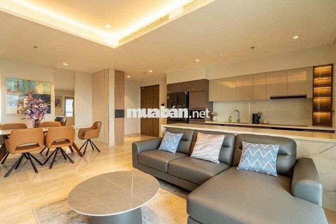 Cho Thuê Căn Góc The Horizon PMH 3PN 121m² View Sông,Full Nội Thất