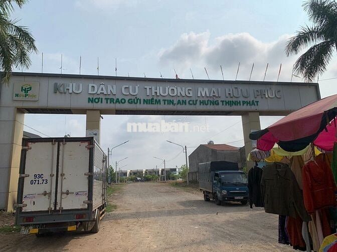 Chính chủ ngộp ngân hàng  Giảm giá bán nhanh lô đất trong KDC Hữu Phúc