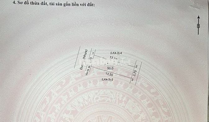 Đất tái định cư, hạ tầng hoàn chỉnh rộng sạch 2mặt thoáng giá tốt.