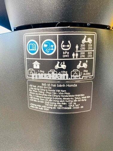Sh 125 ABS đời 2024 xe lướt