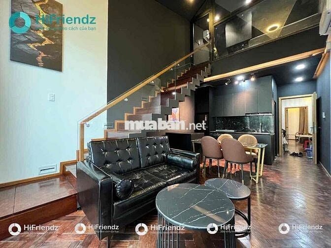 Căn hộ duplex full nội thất bancol DT 50m2 ngay Dương Quảng Hàm