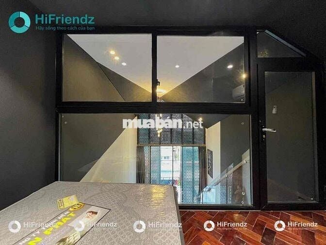 Căn hộ duplex full nội thất bancol DT 50m2 ngay Dương Quảng Hàm