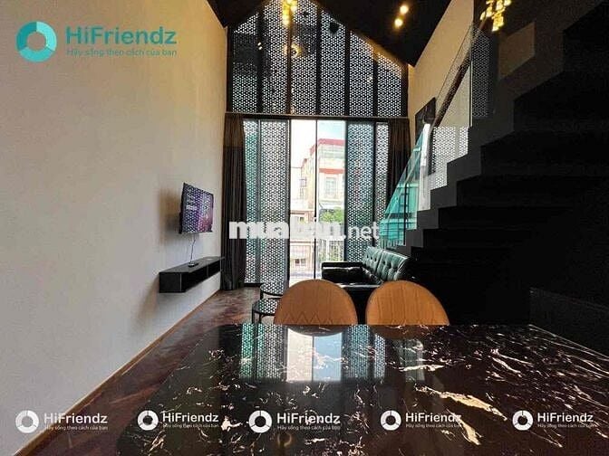 Căn hộ duplex full nội thất bancol DT 50m2 ngay Dương Quảng Hàm