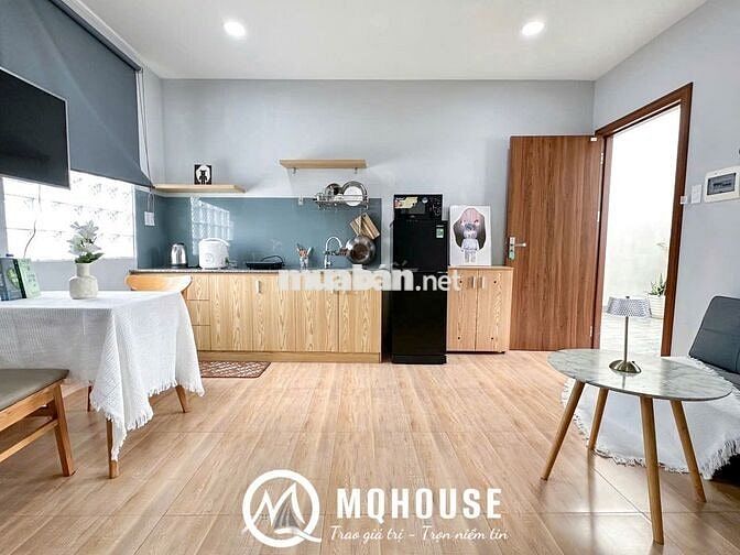 Căn hộ 1PN(50m2)  sân vườn full nội thất, thang máy _ Lê Văn Sỹ Quận 3