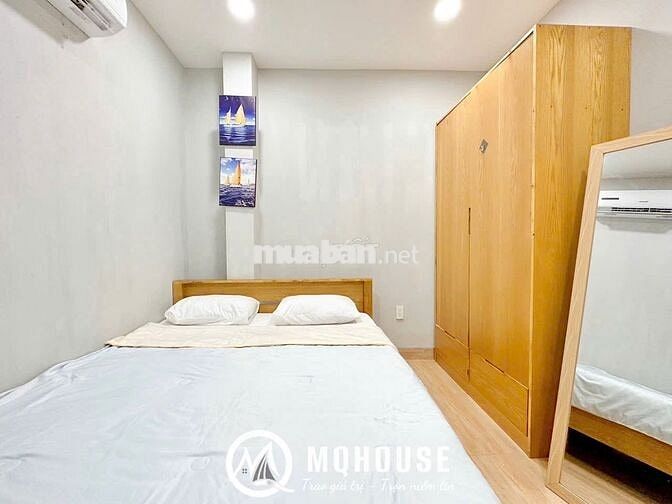 Căn hộ 1PN(50m2)  sân vườn full nội thất, thang máy _ Lê Văn Sỹ Quận 3