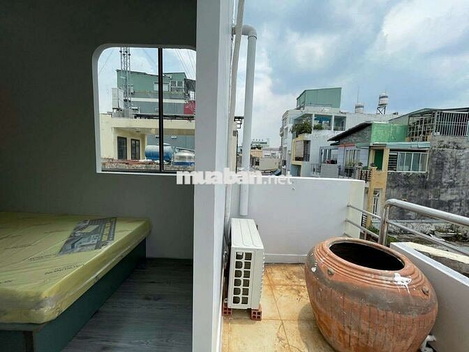 Căn Hộ 2PN + 1PK Ban Công Mới 100% Máy Giặt Riêng - Hẻm Rộng - An Ninh
