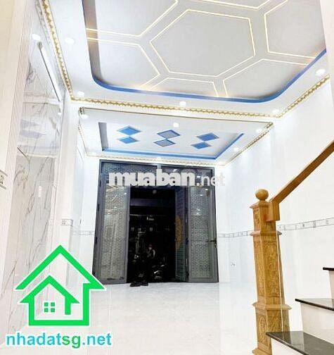 XE HƠI TỚI NHÀ – NHÀ ĐẸP LÊ VĂN QUỚI – GIÁP TÂN PHÚ – 60M² – 2 TẦNG