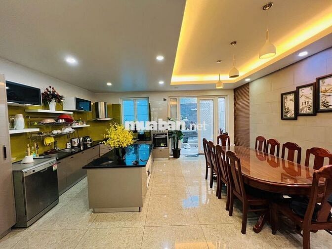BÁN NHÀ BIỆT THỰ HẺM XE HƠI NGAY ĐẶNG THUỲ TRÂM-120M2 -7TẦNG -CHỈ 21TỶ