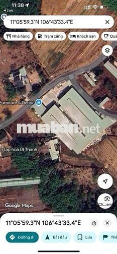 Đất thổ cư 20x20m đường ô tô Vĩnh Tân, Bình Dương