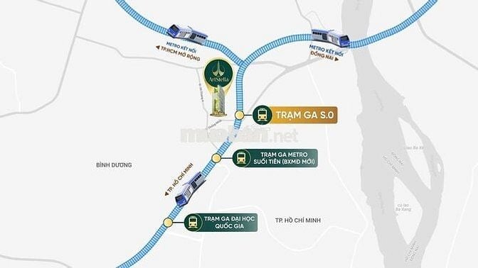 Đầu tư sinh lời 600tr trong 2 năm với căn hộ Metro Suối Tiên,coi ngay.