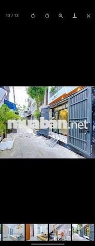 Nhà 1/ ngắn hẻm 3m5 tận 4 pn nhà mới cót