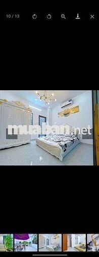 Nhà 1/ ngắn hẻm 3m5 tận 4 pn nhà mới cót