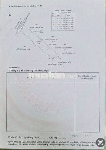 Bán đất vị trí kd 1/NTMK, 306m2, 7.2 tỷ TL. Đất đa công năng sử dụng.