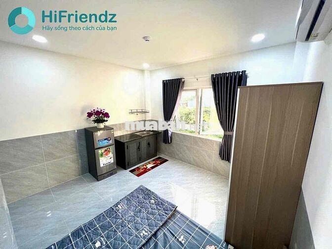 Cho thuê căn hộ mini cửa sổ trời mới xây sát trường NTTU Quận 12