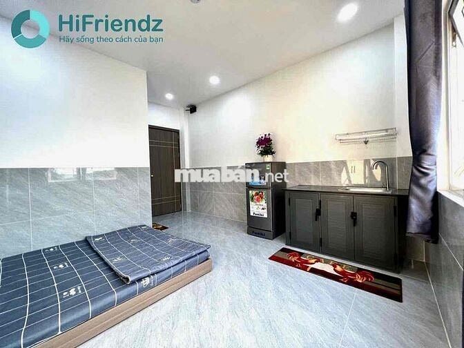 Cho thuê căn hộ mini cửa sổ trời mới xây sát trường NTTU Quận 12