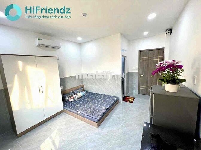 Cho thuê căn hộ mini cửa sổ trời mới xây sát trường NTTU Quận 12