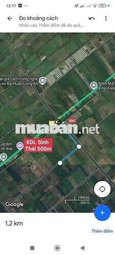 Đất vườn dt 13.190,4m giá 4tỷ420.thạnh lợi bến lức xe otô tới đất