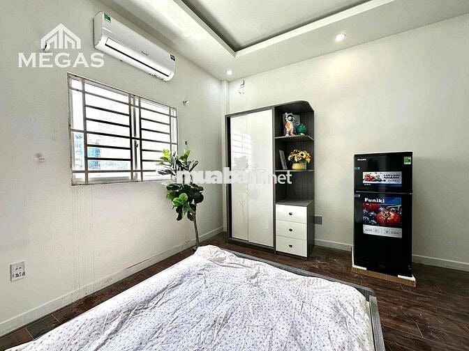 CĂN HỘ MINI CỬA SỔ TRỜI FULL NỘI THẤT TÁCH BẾP NEW 100%