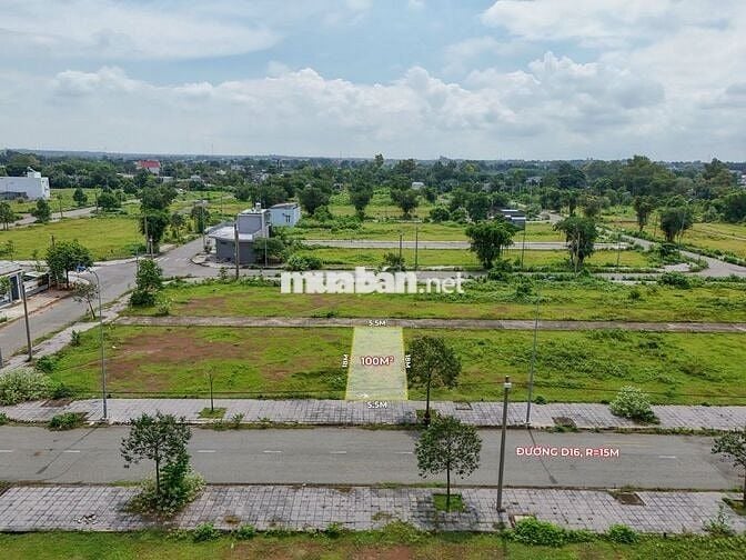 Bán lô tái định cư Sonadezi Suối Nghệ, đường D16 vị trí cực đẹp