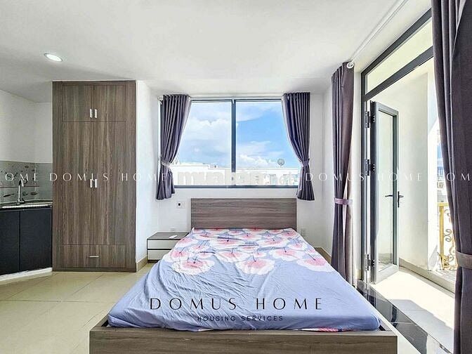Trống căn ban công full nội thất thoáng đẹp Gần Ngay Chợ Tân Mỹ, PMH