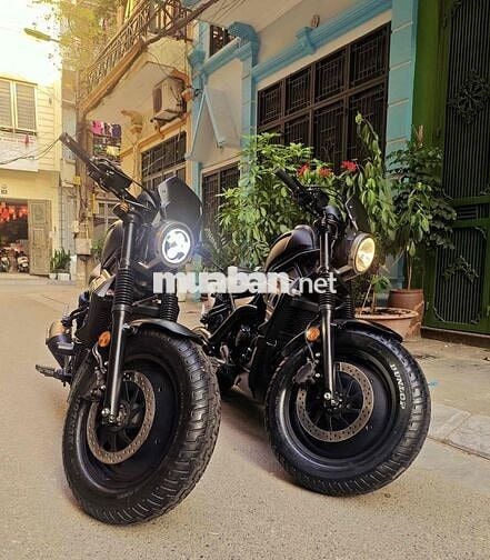 Honda Rebel 300 Abs full độ full lên BOBBER ngầu