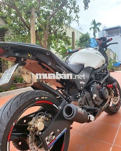 BÁN MÔ TÔ PKL HORNET 250cc- màu trắng- 95%