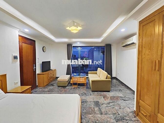 Cho thuê STUDIO 40m2 full đồ, ở luôn, gần hồ Phạm Huy Thông, BA ĐÌNH
