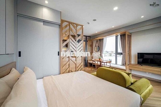 Cho thuê căn hộ dịch vụ studio tại đường Nguyễn Cửu Vân Bình Thạnh