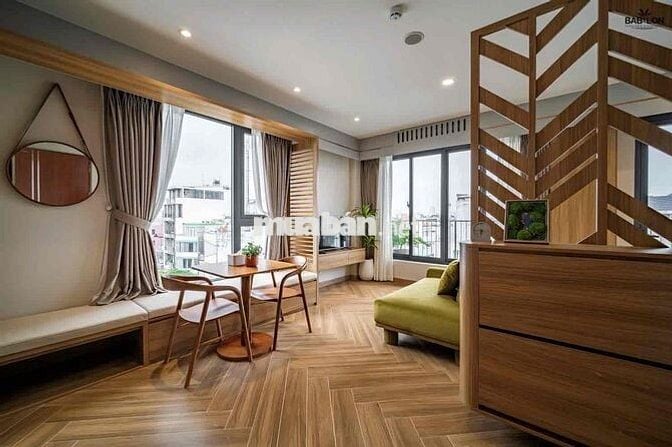 Cho thuê căn hộ dịch vụ studio tại đường Nguyễn Cửu Vân Bình Thạnh