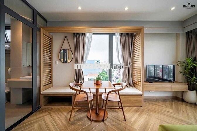 Cho thuê căn hộ dịch vụ studio tại đường Nguyễn Cửu Vân Bình Thạnh