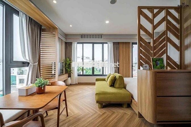 Cho thuê căn hộ dịch vụ studio tại đường Nguyễn Cửu Vân Bình Thạnh