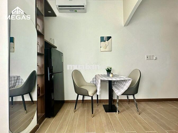 CĂN HỘ STUDIO FULL NỘI THẤT - MÁY GIẶT RIÊNG - TÁCH BẾP - MỚI XÂY NEW