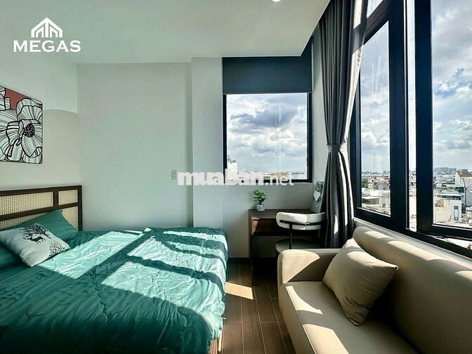 CĂN HỘ STUDIO FULL NỘI THẤT - MÁY GIẶT RIÊNG - TÁCH BẾP - MỚI XÂY NEW