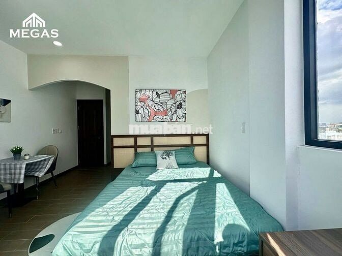 CĂN HỘ STUDIO FULL NỘI THẤT - MÁY GIẶT RIÊNG - TÁCH BẾP - MỚI XÂY NEW