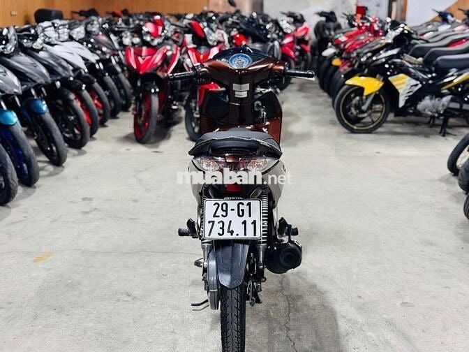 XE MÁYTHANH TÙNG_FUTURE 125 NÂU VÀNH ĐÚC ZIN CHẤT