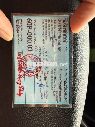 3 149 2020 Tôi không rõ - 97000 km