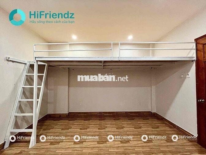 PHÒNG MỚI XÂY CỬA SỔ GIẾNG TRỜI GÁC CAO CUỐI NGUYỄN OANH