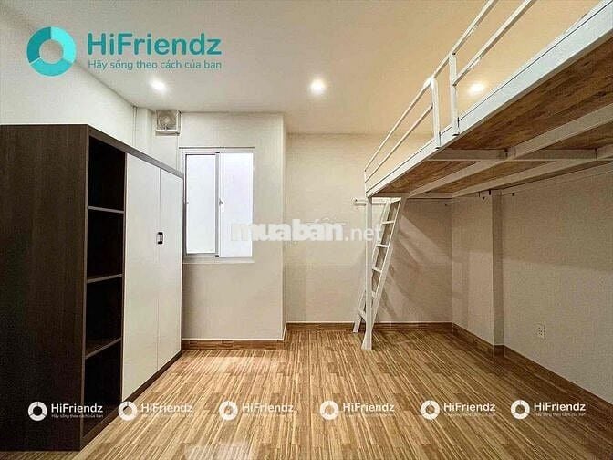PHÒNG MỚI XÂY CỬA SỔ GIẾNG TRỜI GÁC CAO CUỐI NGUYỄN OANH