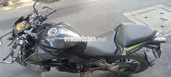 Kawasaki z300 đen biển Tphcm