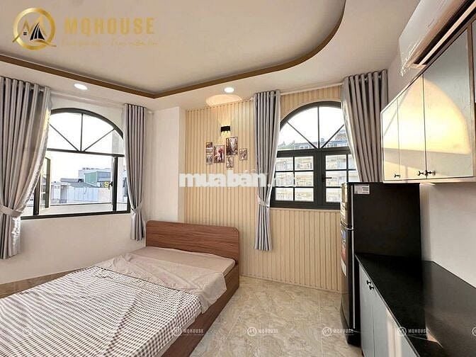 Căn hộ full nội thất ban công, cửa sổ thoáng mát Trần Hưng Đạo Quận 5