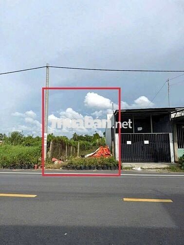 CHỦ GƯI BÁN NỀN MẶT TIỀN NGUYỄN CHÍ THANH CÁCH ĐƯỜNG 91B CHỈ 100M