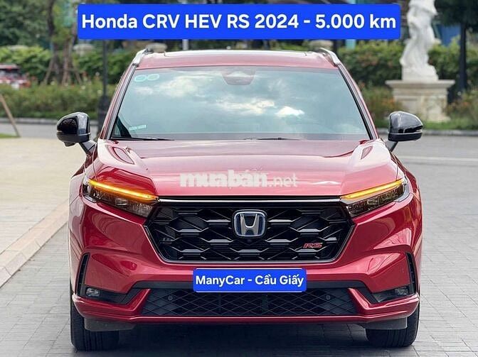 Honda CRV HEV RS sx 2024 chạy 5.000 km