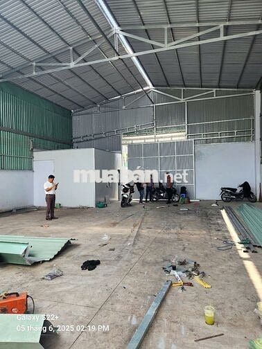 Cho thuê nhà xưởng 400m2 tại võ thị thừa phường an phú đông quận 12